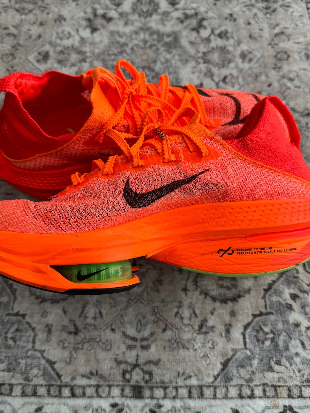 Size 8 - Nike Air Zoom Alphafly NEXT% 2 Total Orange Women's DN3559-800